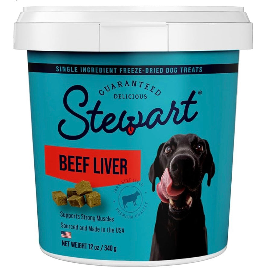 Stewart’s Dehydrated Beef Liver Treats