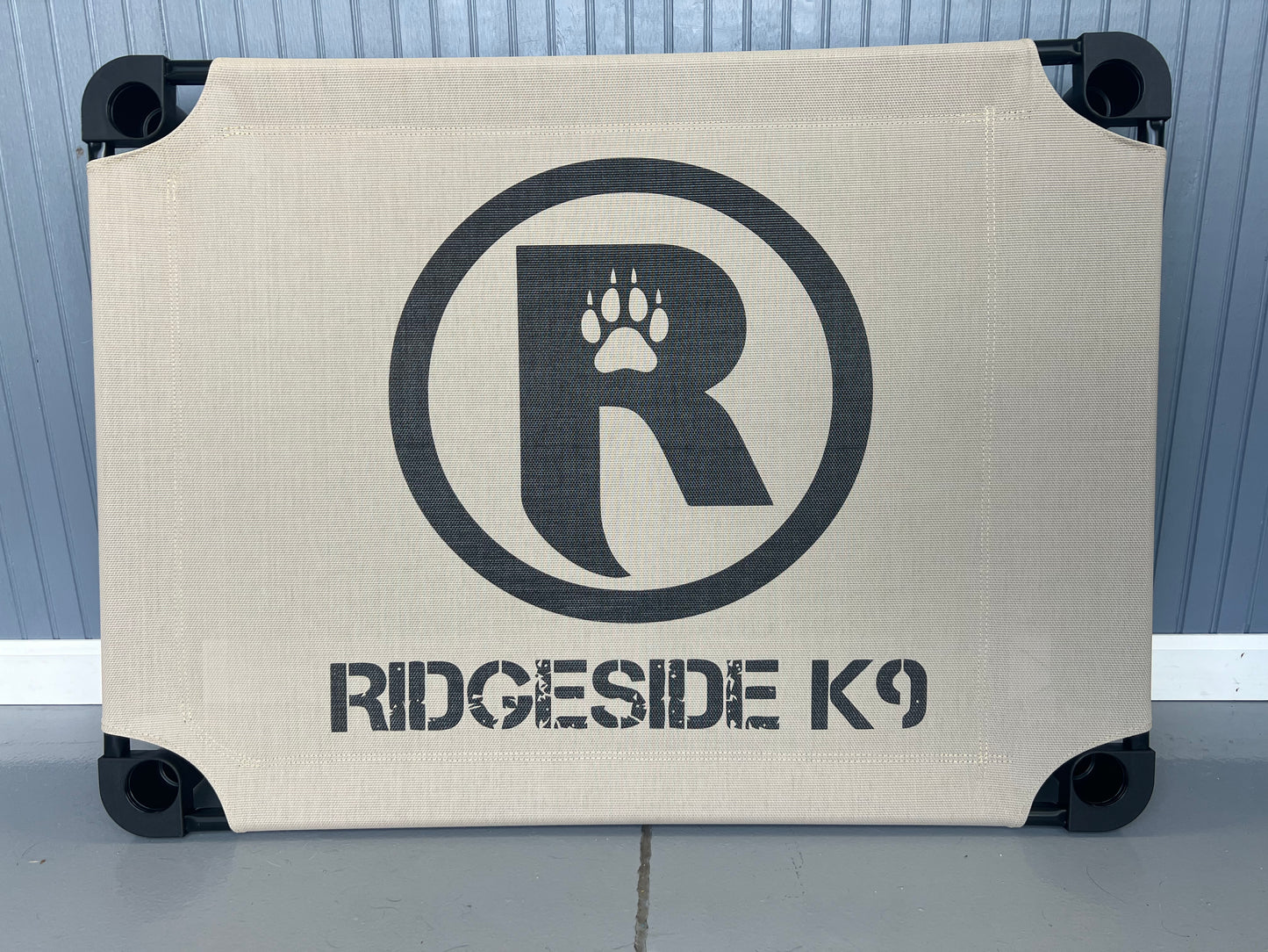 Ridgeside K9 Logo Place Cot (Tan/Black)